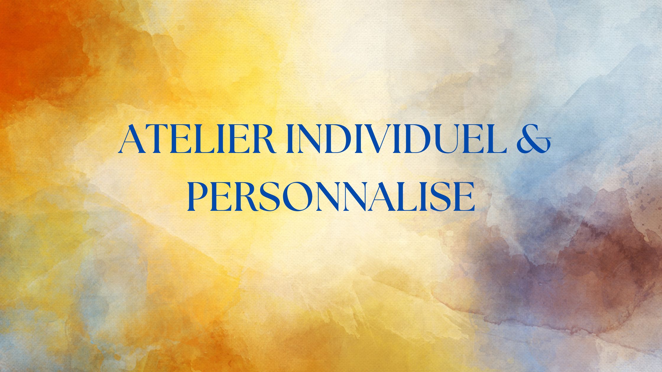 Visuels atelier individuel EstElle