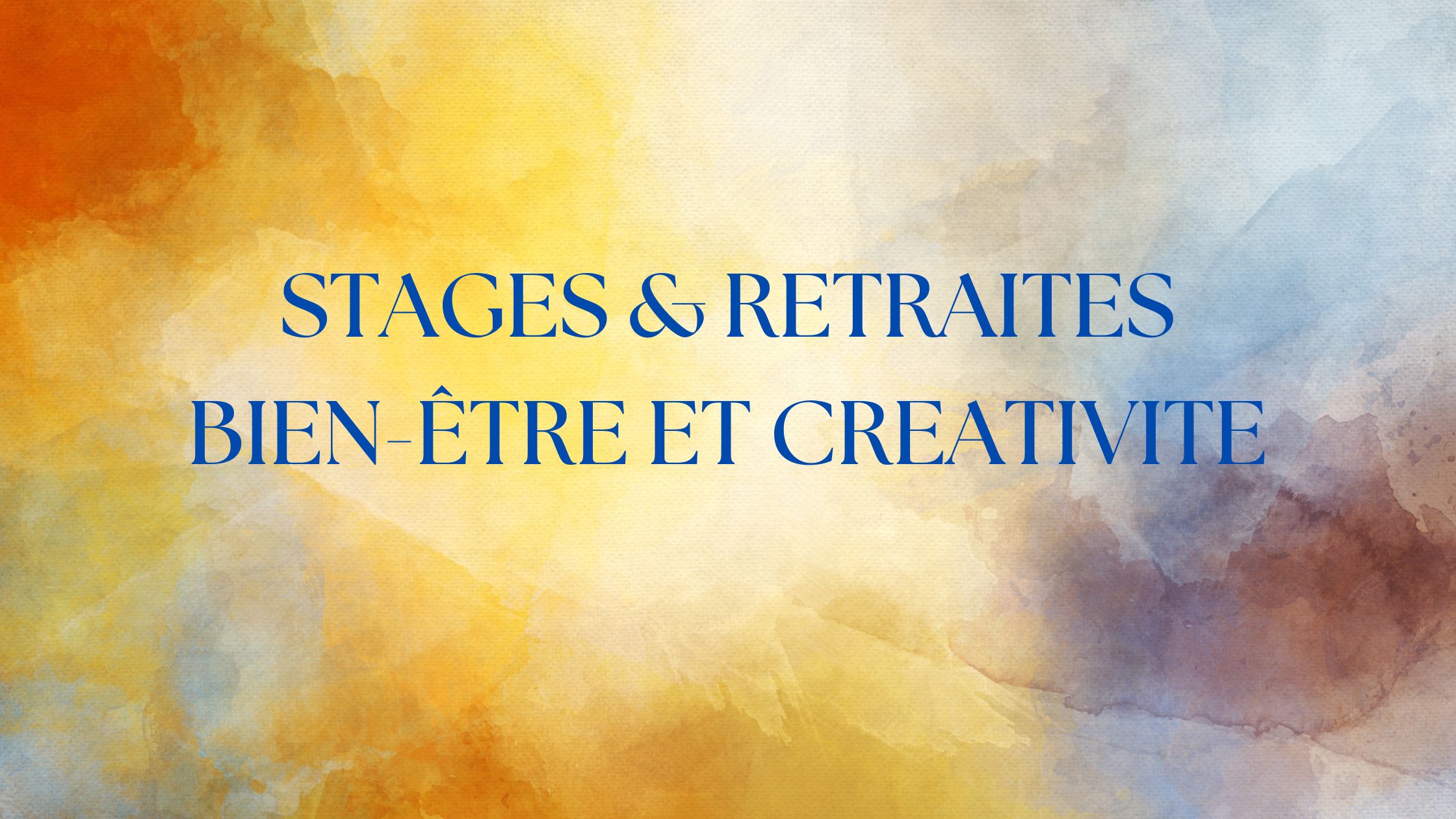 Visuels stages et retraites EstElle